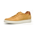 men's casual wrinkle leather Street sneaker